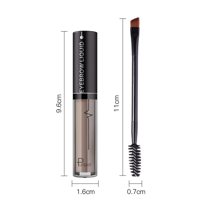 

Lasting Pigment Black Brown Waterproof with Brush Eye Brow Tint Tattoo Mascara Wunder Eyebrow Enhencers Cosmetics