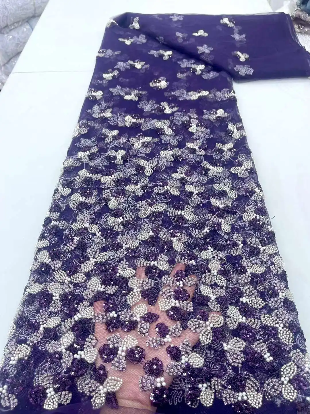 Африканские блестки бусины кружевная ткань французская вышивка жениха