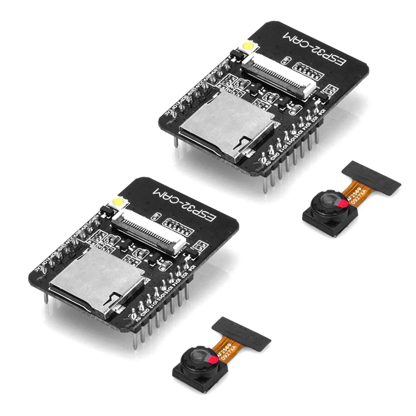 

3X ESP32-CAM-MB USB ESP32 Serial To Wifi ESP32 CAM Development Board CH340G 5V Bluetooth+OV2640 Camera+2.4G Antenna IPX