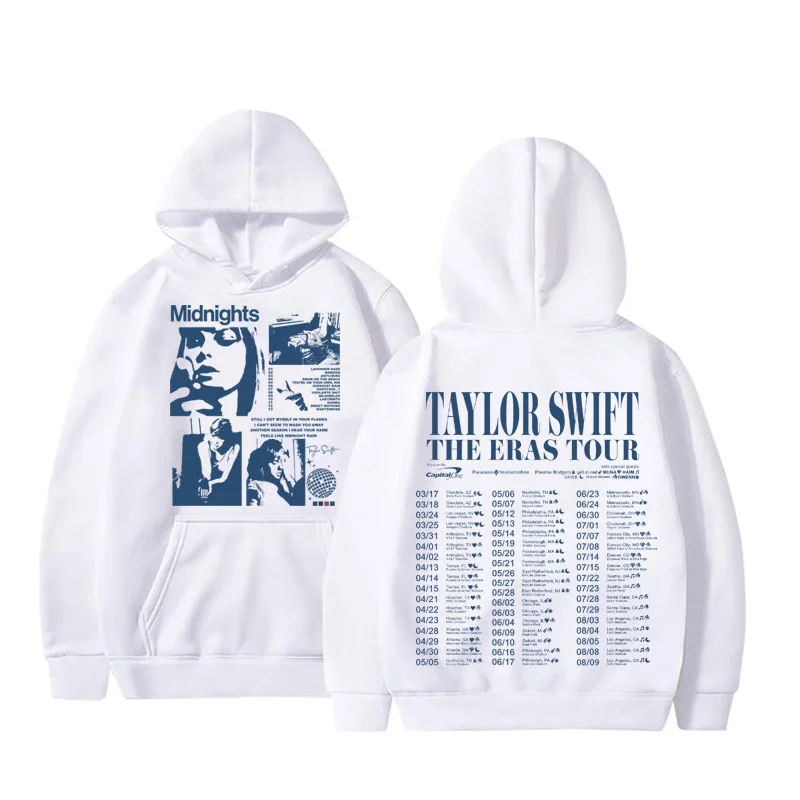 

Singer Times Tour Midnight Print Hoodie for Men and Women Casual Plus Size Street Wear Merchandise Y2K Men's Hoodie Sweatshirt