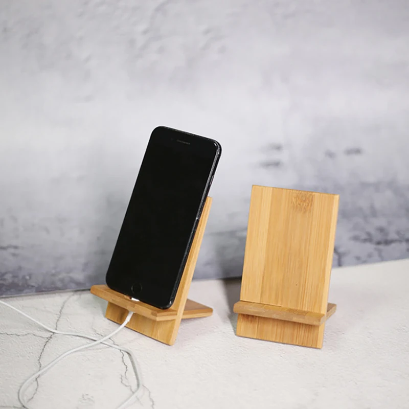 wooden phone holder stand mobile smartphone support tablet stand universal desk cell phone holder stand portable mobile holder free global shipping
