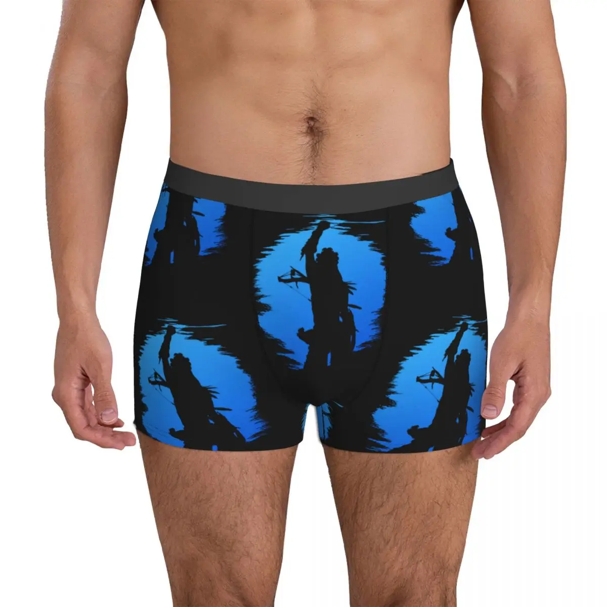 

Aloy Underwear Horizon Forbidden West Soft Underpants Custom Boxer Brief 3D Pouch Men Plus Size Boxershorts