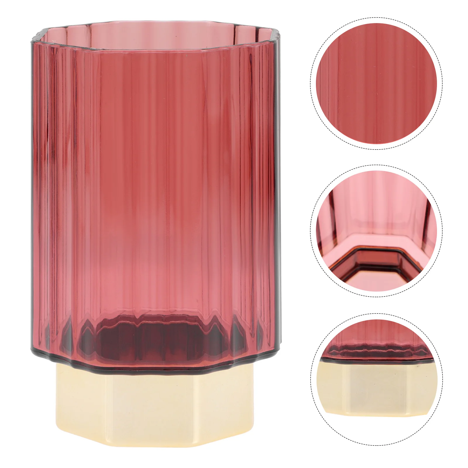 

Household Holder Transparent Brush Holder Multi-function Brush Organizer