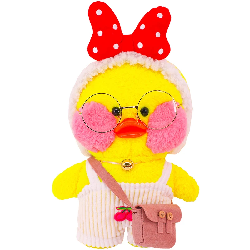 Аксессуары для одежды 30 см мягкие бархатные комбинезоны Lafanfan Duck милые плюшевые