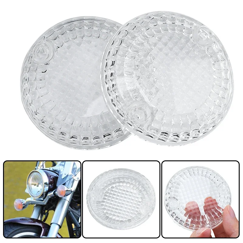 Мотоциклетный прозрачный передний и задний указатель поворота индикаторная