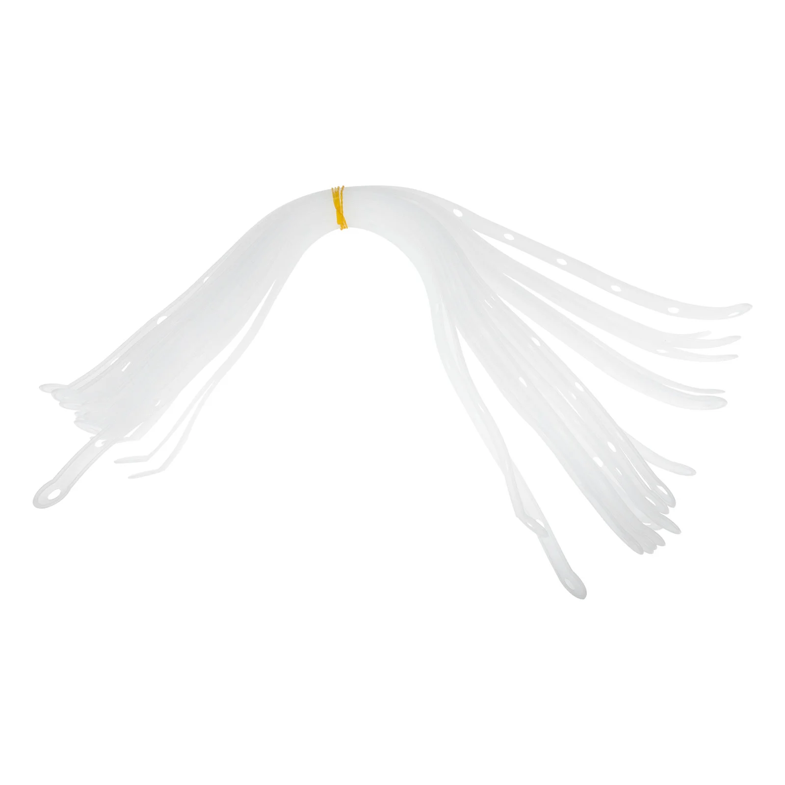 

20 Pcs White Hangers Connection Strip Space-saving Wardrobe Closet Rack Plastic Clothes Connector Coat Strips Velvet for