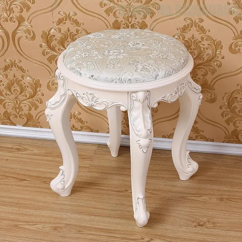 Пасторальный стул для маникюра тканевый Корейский простой модный макияжа