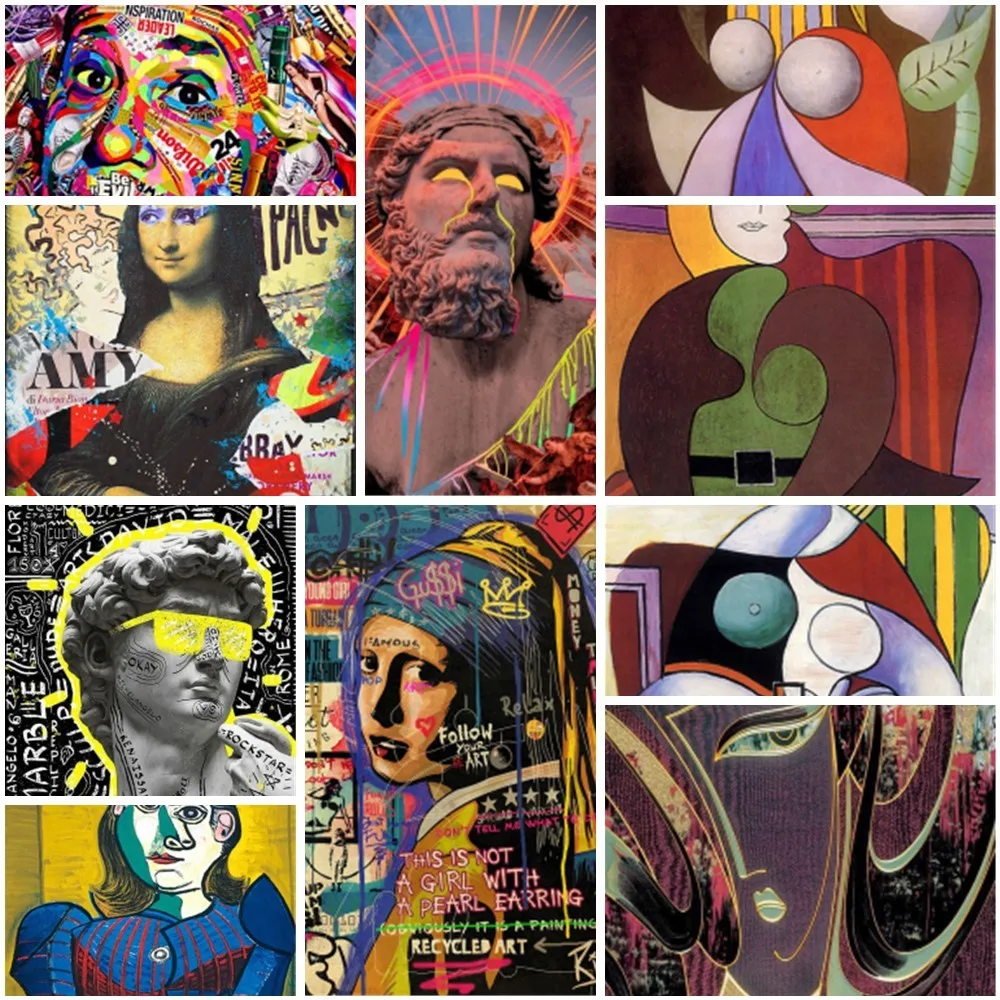 

Famous Painting Mona Lisa Paint Number Paintings Craft Kits For Adults Wall Decor Personalized Gift Ideas Dropshipping 2023 NEW