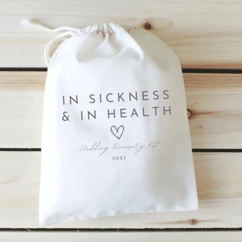 

20pcs In Sickness & In Health, Wedding Recovery Kit, Wedding Hangover Kits, Wedding Hangover Kit Bags, Wedding Guest Favors