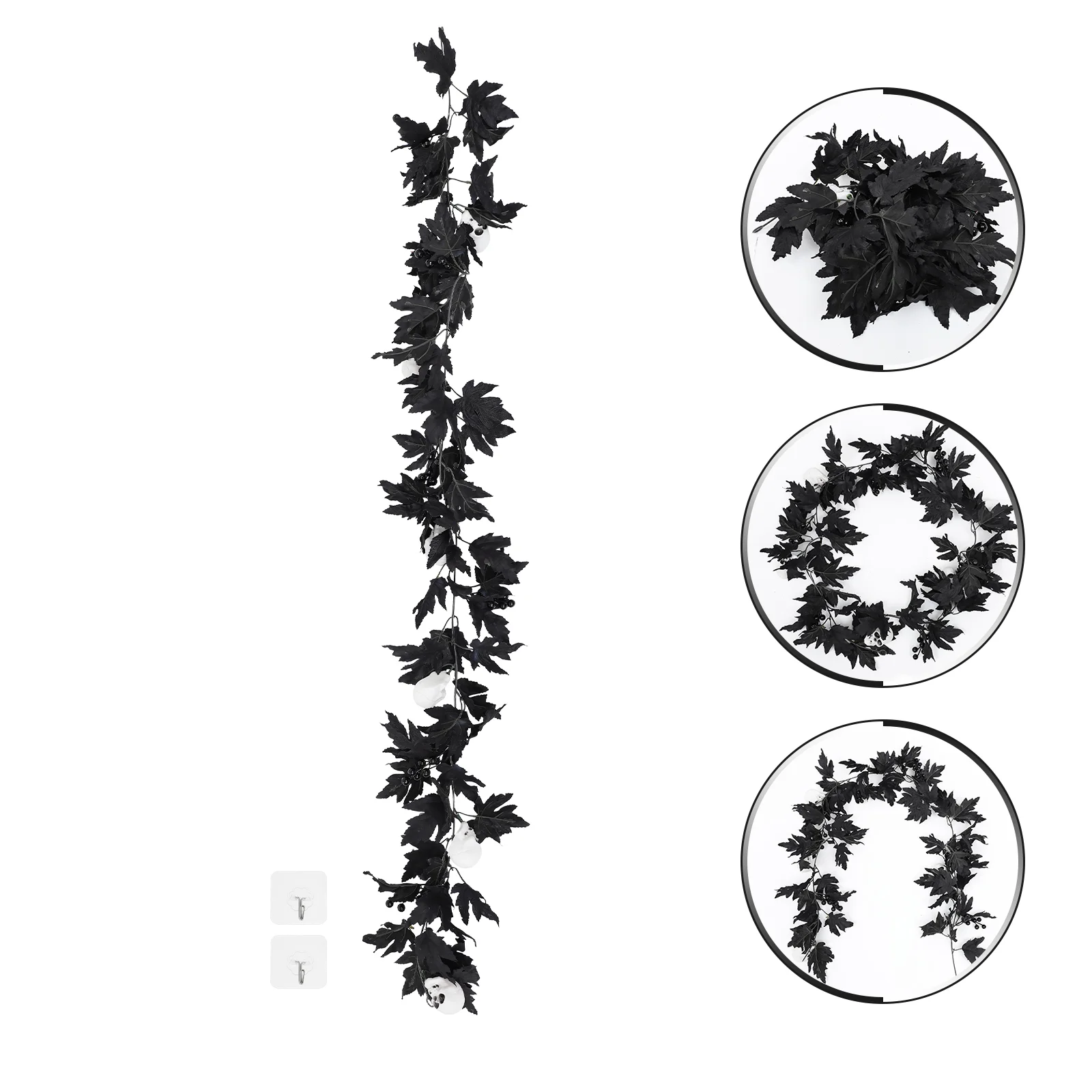 

Simulation Leaf Rattans Artificial Maple Leaf Vine Decors Hanging Ornament