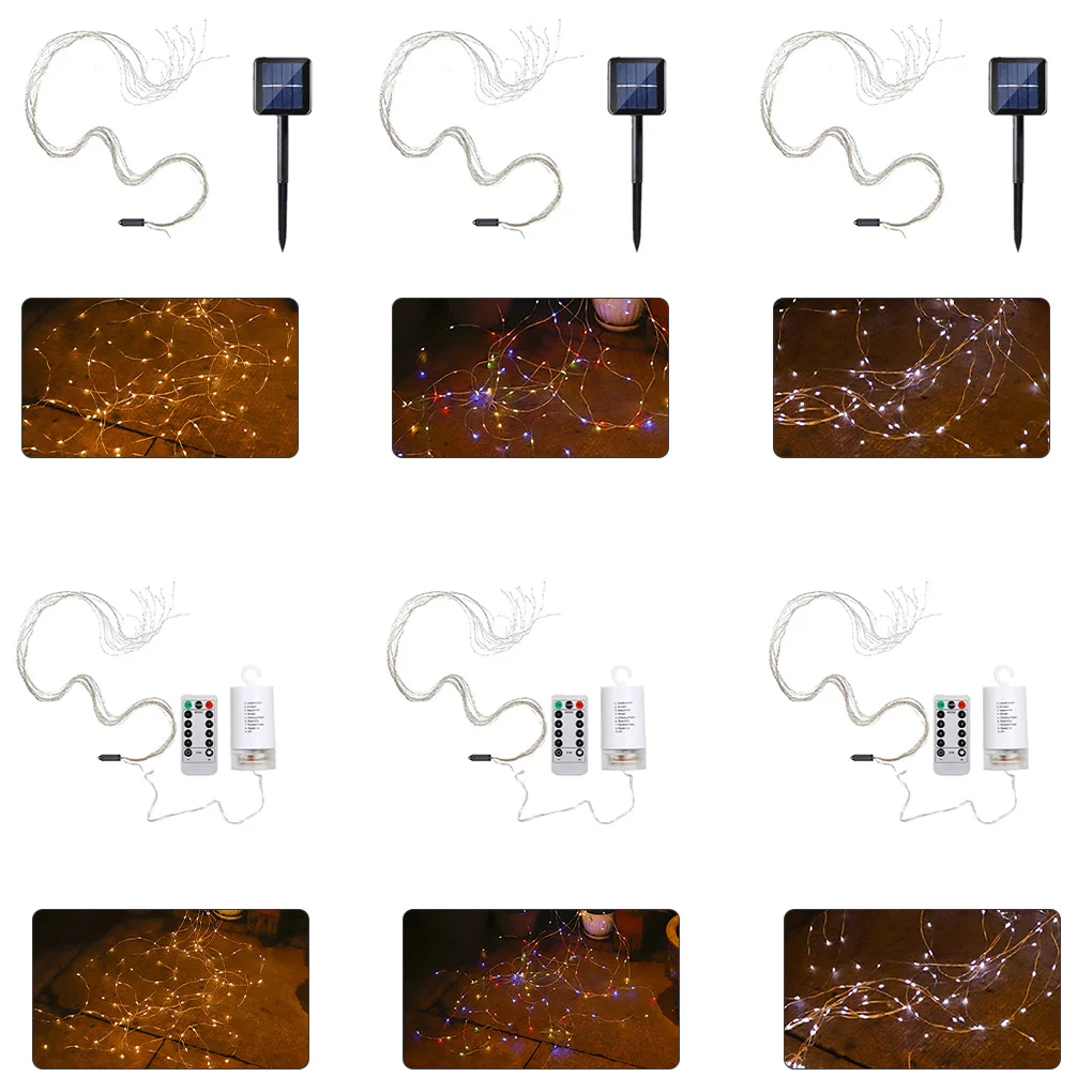 

String Light Outdoor Lamp Remote Control Decoration Ornament Home Supplies