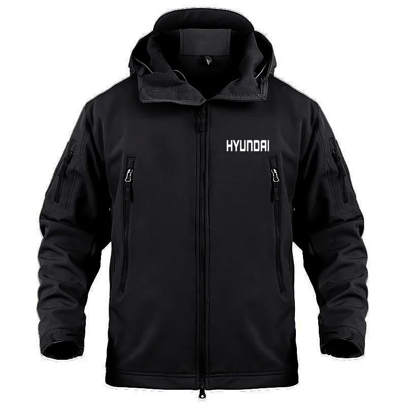 

2023 Tops Jackets for Men Military Outdoor Waterproof SoftShell Multiple Pockets Fleece Warm SoftShell Tactics Man Coat Jackets