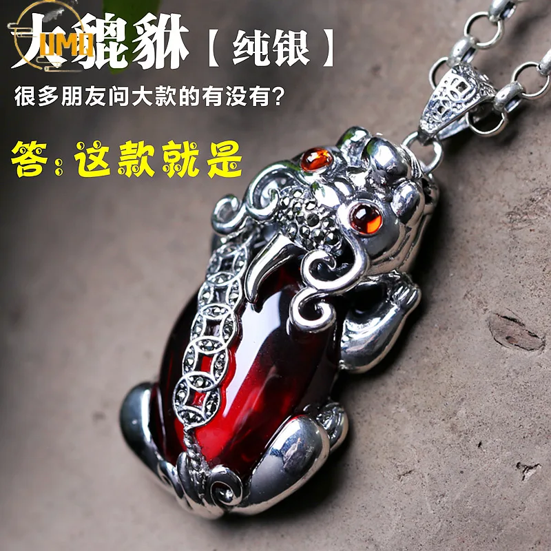 

High-quality Women's Jewelry 925 Sterling Silver Vintage Natural Stones Red Garnet Peacock Phoenix Teardrop Female Earrings Gift