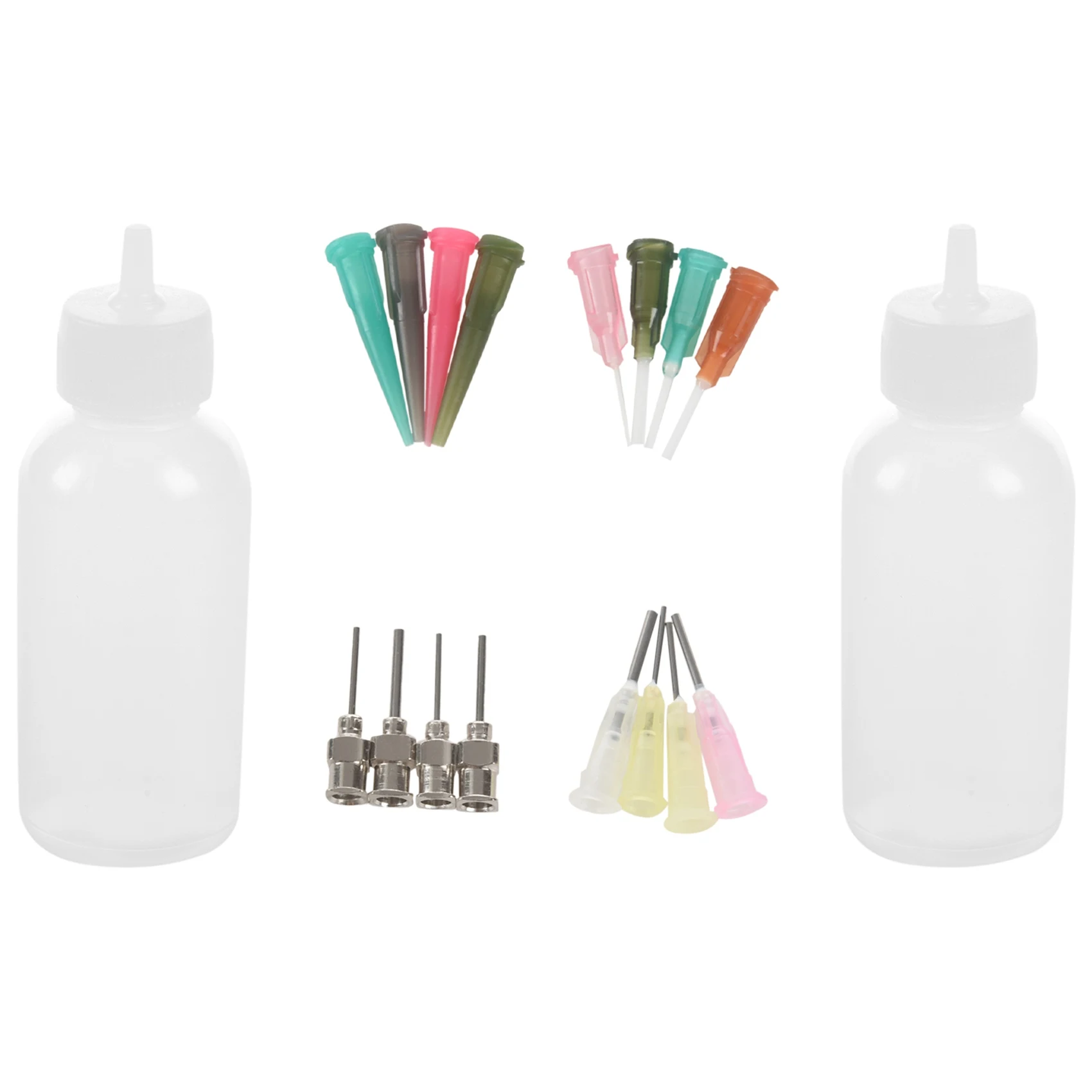 16 шт./компл. набор хны аппликатор насадки бутылки паста для татуировки боди-арт