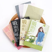 100pcs oil blotting paper absorbent paper oil absorbing oil control blotting face cleaning tissue paper skin care makeup tool