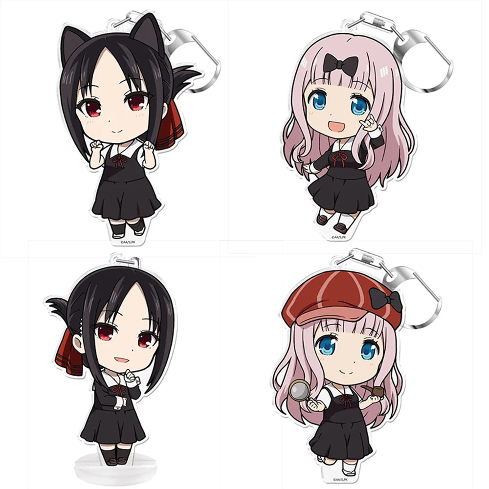 6 см очаровательный аниме Кагуя-сама: Love Is War акриловый брелок модель персонажи
