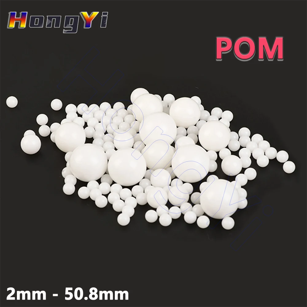 

Пластиковый шар из помпона, круглые бусины диаметром 2 2,38 2,5 2,778 3 3,175 3,5 от 4 мм до 50,8 мм, полиформальдегидные твердые промышленные пластиковые шарики
