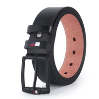 mens pu alloy square buckle business leisure belts 2021 autumn winter fashion black coffee brown belts belts for men