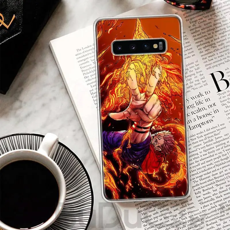 Фото Чехол Kaisen J-Jujutsu Ryomen Sukuna для Samsung Galaxy S8 S9 Plus S10 Lite Note 8 9 10 Pro 20 Ultra S7 Edge M11 M21 M32 M51 Pri №5