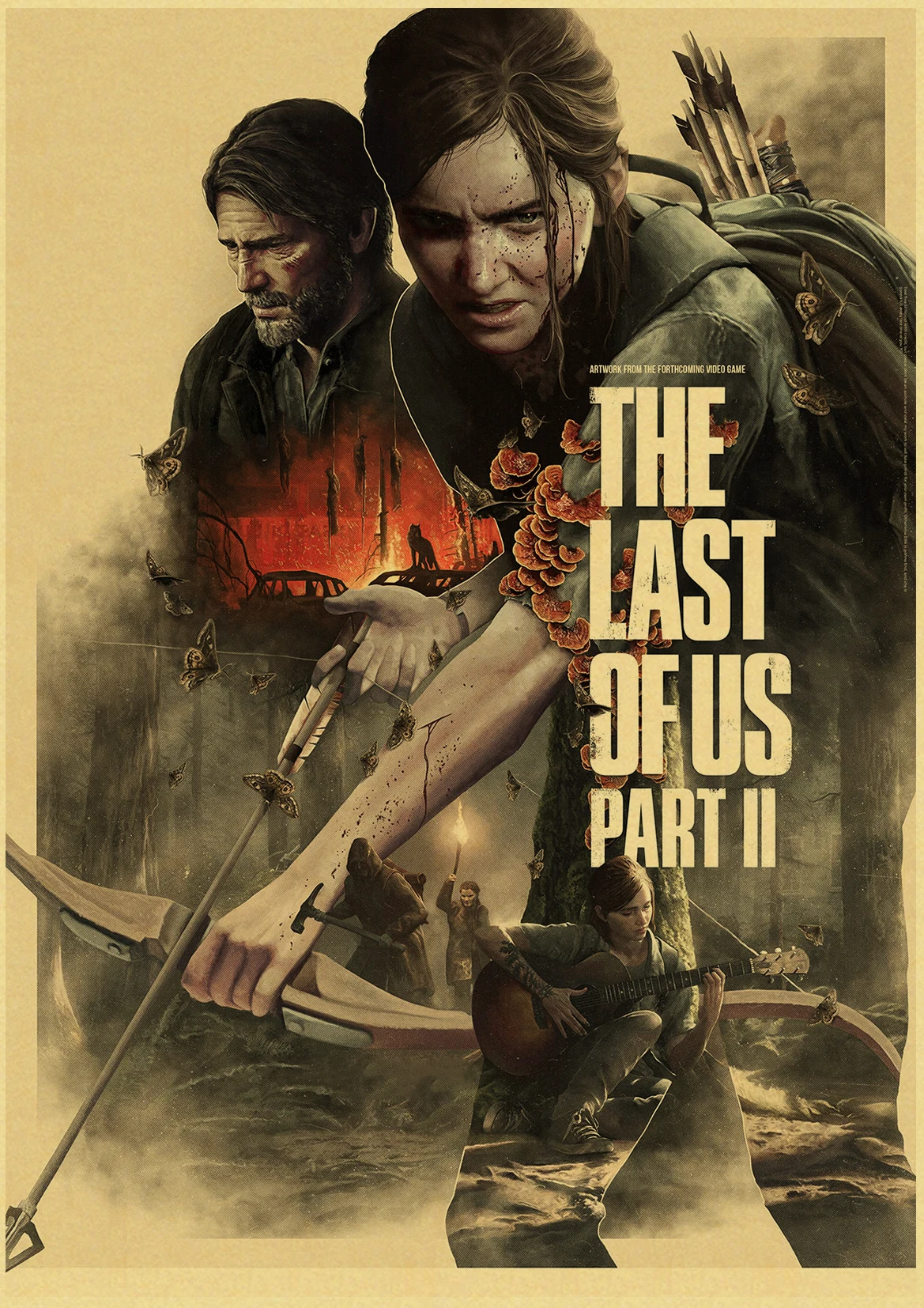 Лидер продаж последняя часть из США 2 плаката Ретро стиль для творчества