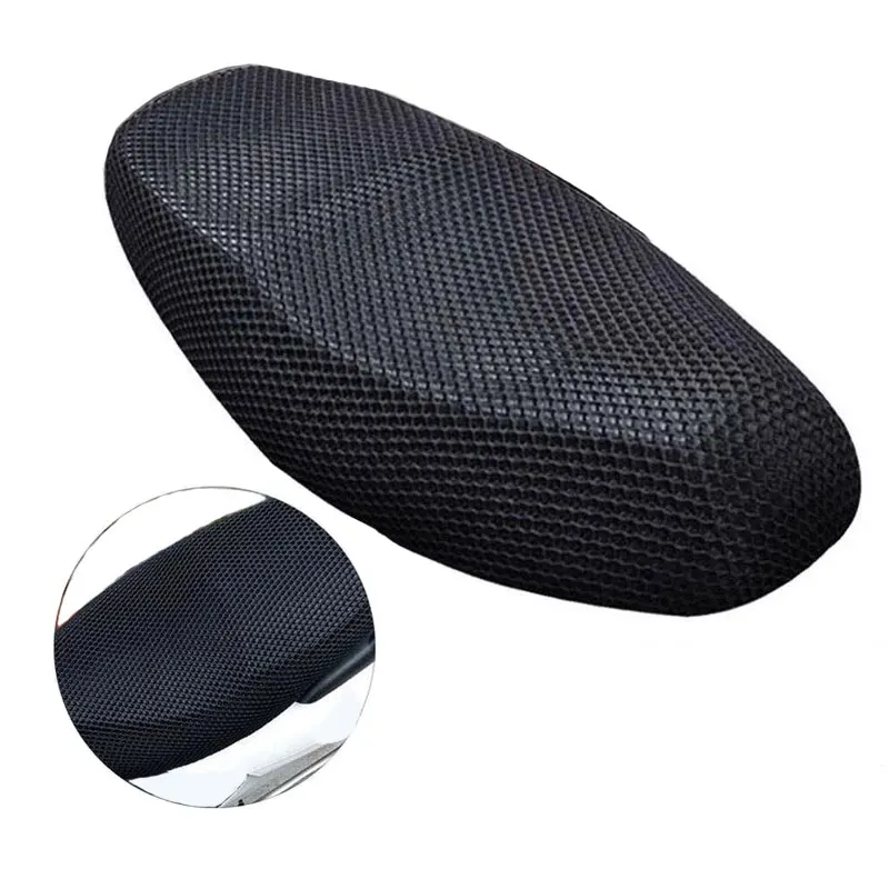 

1Pc Motorcycle Accessories Protection Heat Insulation Seat Net 3D Mesh Anti-Slip Cushion Mesh Net Anti-skid Pad Mesh Seat Cover