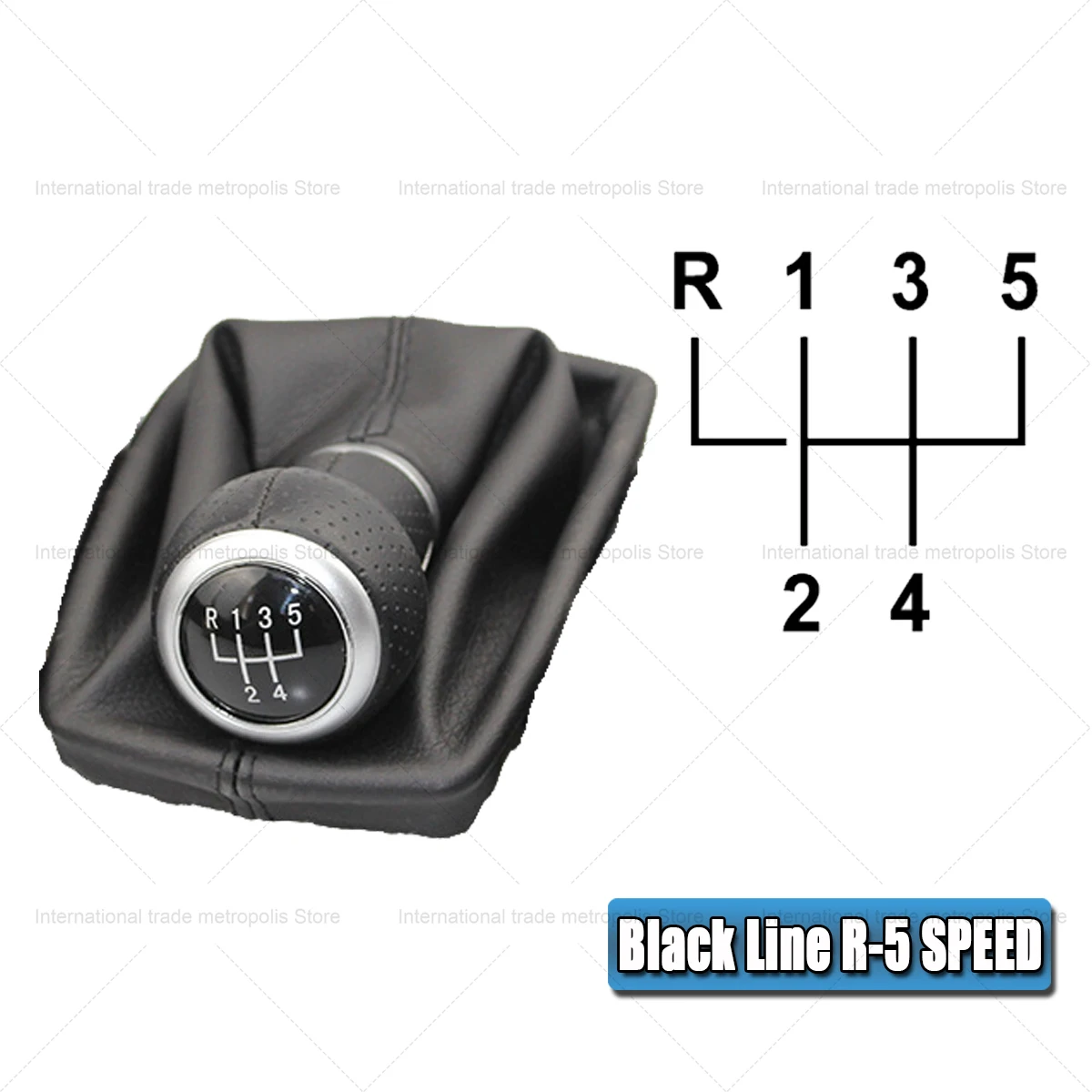 

5/6-скоростная автомобильная ручка переключения передач, рычаг переключения передач, чехол для Audi A4 B8 2008-2015 для VW Passat CC 2009