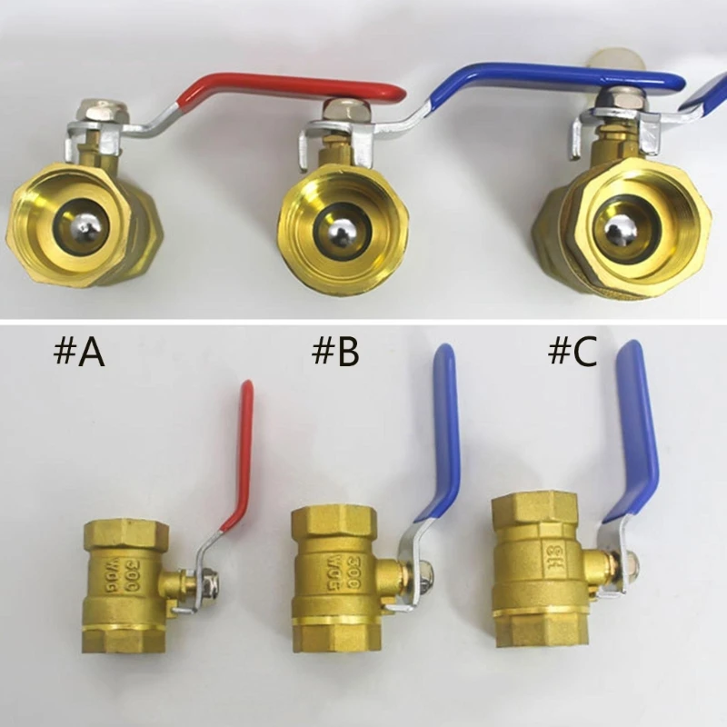 

DN25 1-дюймовая внутренняя наружная резьба, латунный клапан, латунный маленький шаровой кран, фитинг для медных труб, латунный