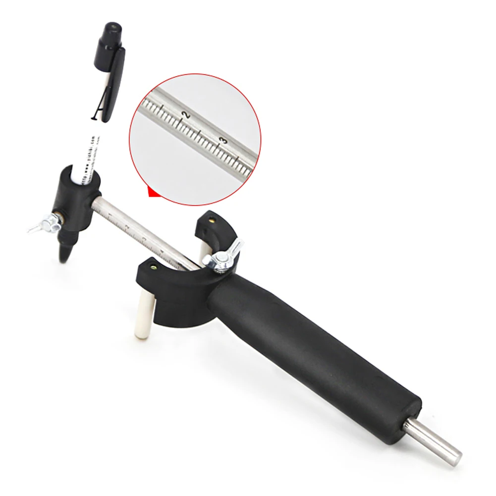 

Parallel scriber wheel eyebrow rib line car sheet metal dent repair tool 5-150mm adjustable repair paint panel surface scribe