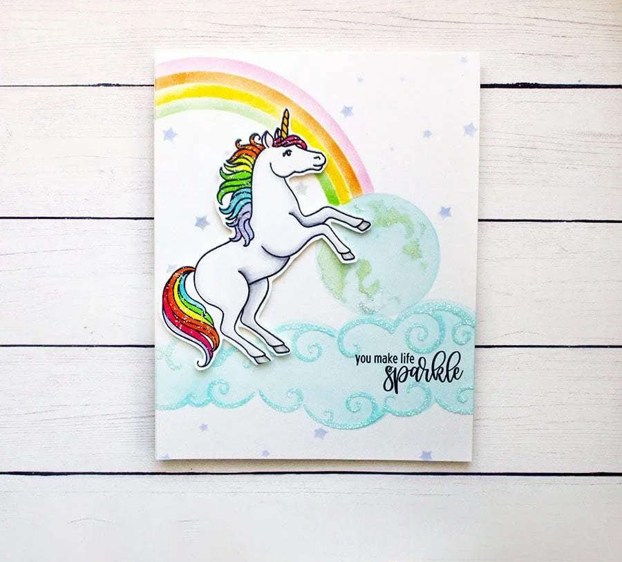 Фото Новые металлические вырубные штампы Miss Ink Stamps RAINBOW SKY 2026 для скрапбукинга, рукоделия, фотоальбомов, трафареты для творчества, ручная работа №4