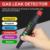 habotest gas leak detector alarm combustible gas detector with audible and visual alarm for all types of flammable gases