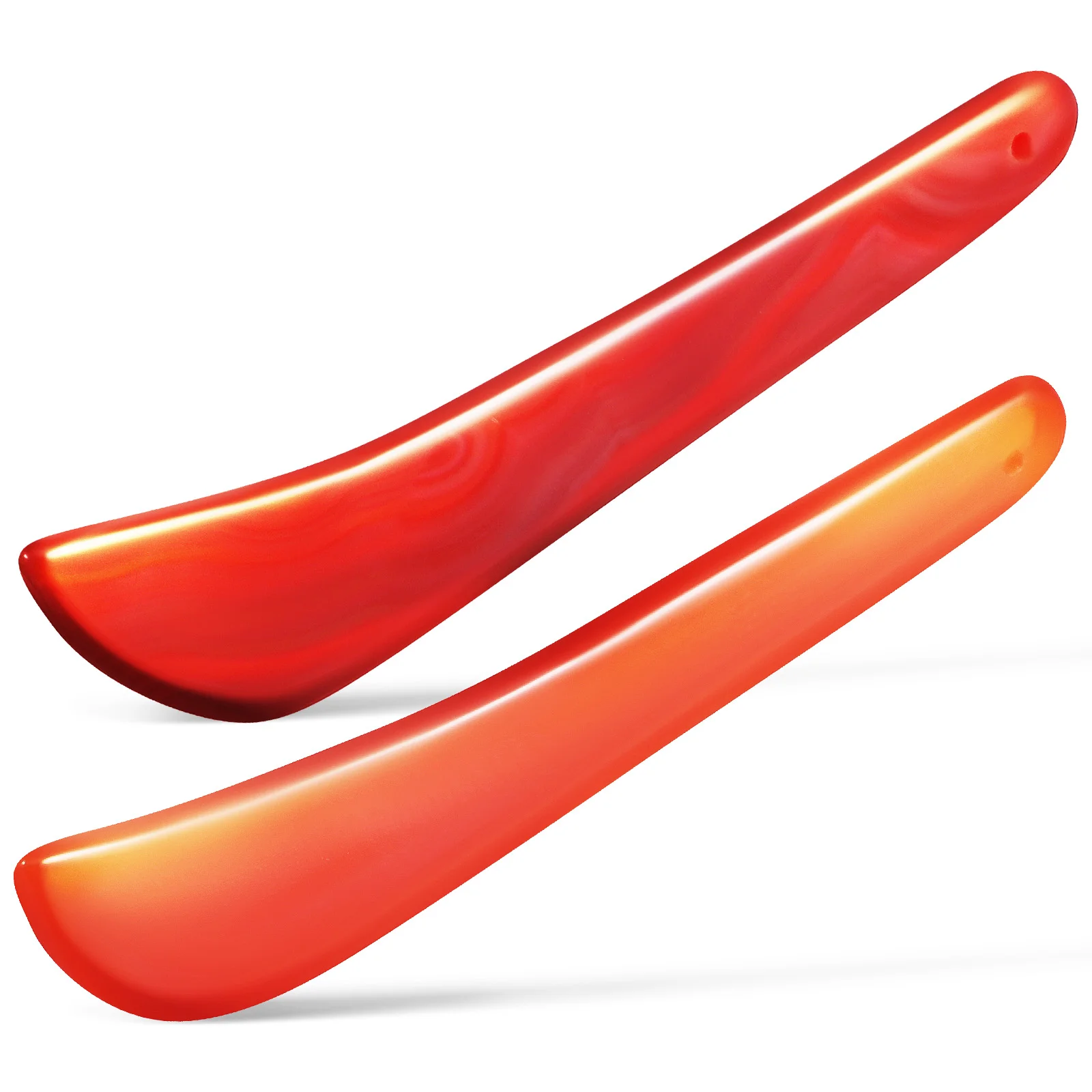 

2 Pcs Massage Stone Gua Sha Facial Tools Massager Face Jade Scraping Agate Guasha