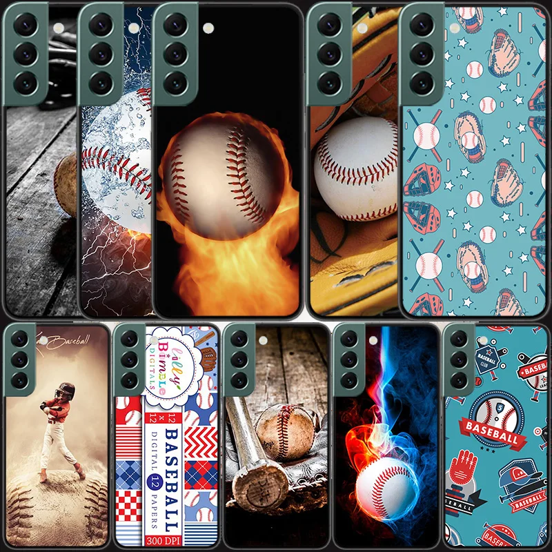 

Baseball Phone Case For Samsung Galaxy A12 A22 A32 A42 A52 A72 A54 A34 A24 A14 A73 A53 A33 A23 A13 5G F52 F62 Cover Capa Coque F