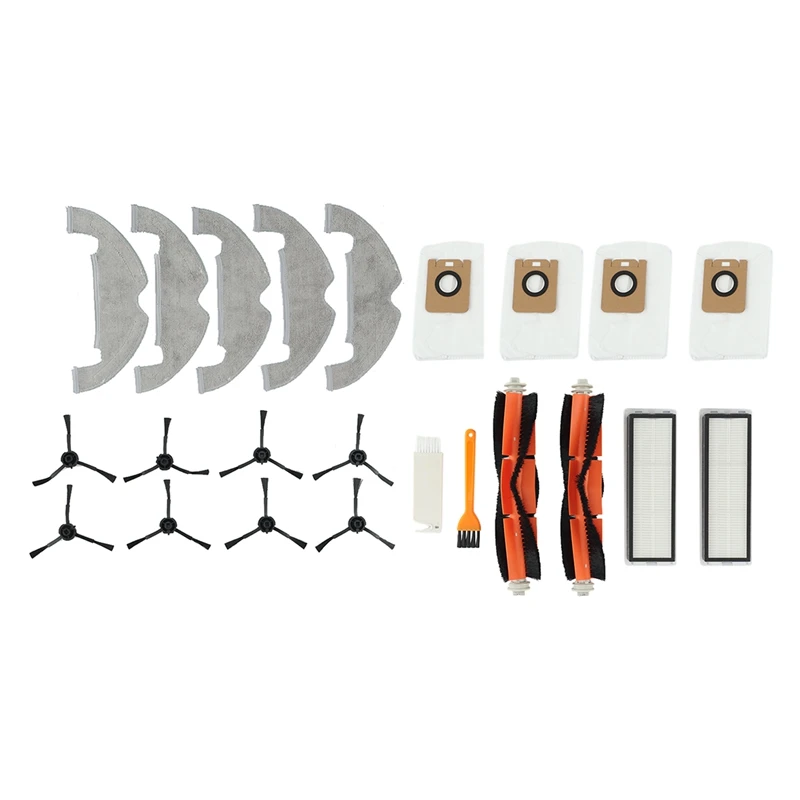 

For XIAOMI Dream BOT Z10 Pro L10 Plus Vacuum Cleaner Accessories Side Brush HEPA Filter Dust Bag Mop Cloth Main Brush