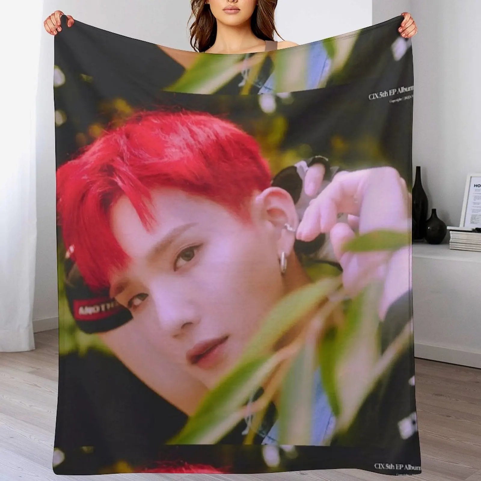 Seunghoon CIX - 'OK' Эпизод 1: OK Not Teaser Pictures 458 BX Seunghun Yonghee Bae Jinyoung Hyunsuk KPOP мальчик Плед