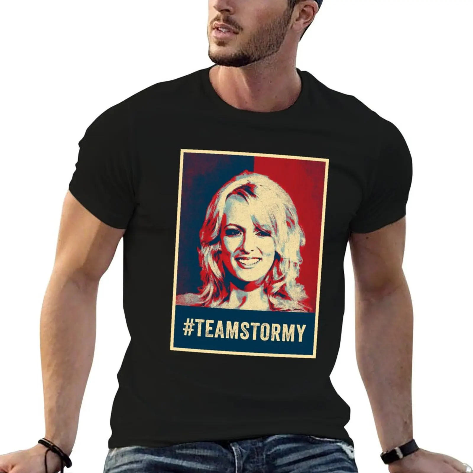 Team Stormy Daniels Винтаж Ретро # Футболка TeamStormy футболки с графикой мужские высшего