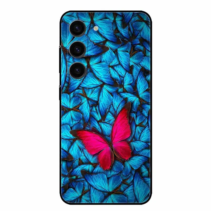 Чехол для Samsung Galaxy S24 FE мультяшный милый мягкий силиконовый чехол из ТПУ S24FE