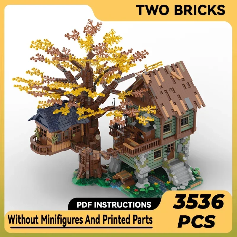 Модель уличного вида Moc строительные блоки одинокая рыболовная кабина 21318