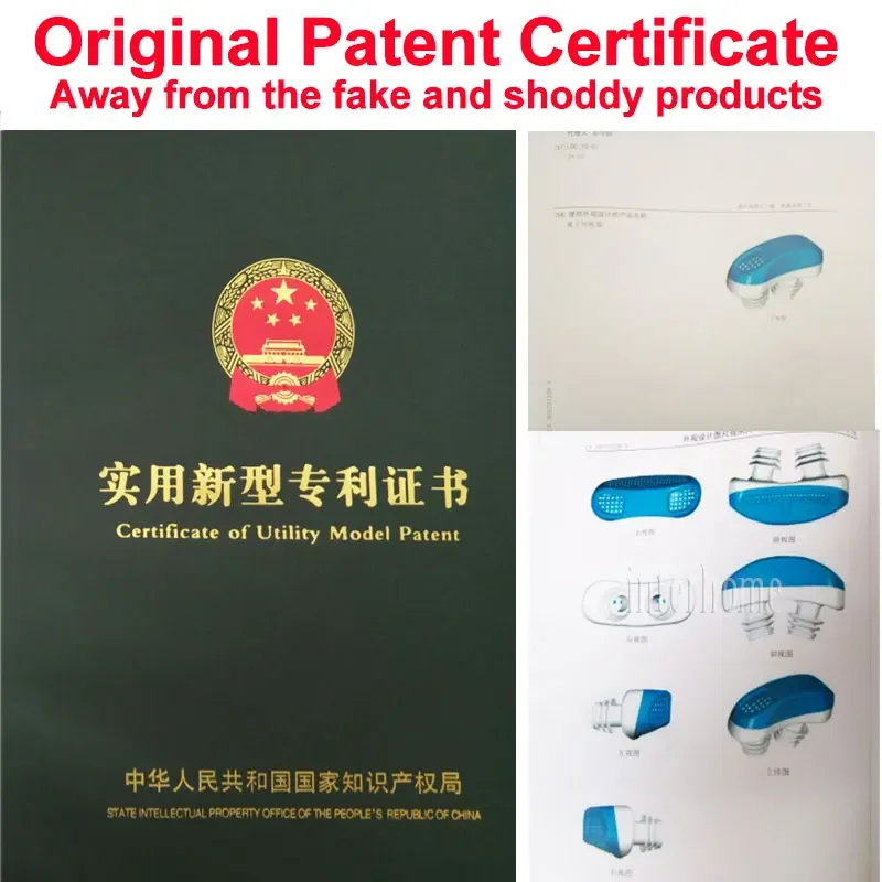 Силиконовый очиститель воздуха PM2.5 против храпа с зажимом для носа