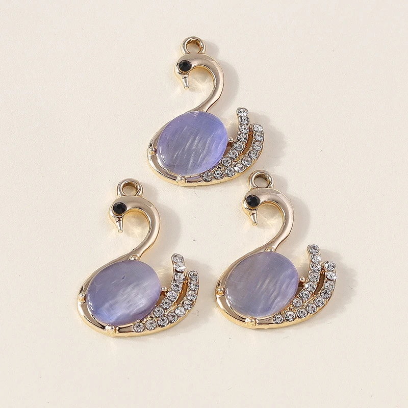 10 шт. подвески для браслета с опалом