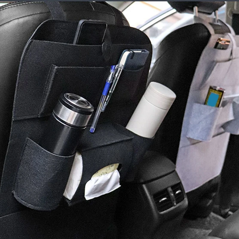 Универсальный автомобильный Органайзер с несколькими отделениями эластичный