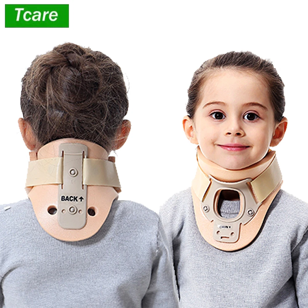 Tcare 1PC Thickened Baby Child Kids Cervical Brace Correct Posture Neck Torticollis Collar Fixed Crooked Neck Posture Correction