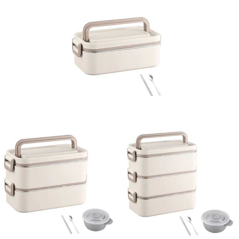 2024 Новый ланч-бокс герметичная коробка для еды приготовления из нержавеющей