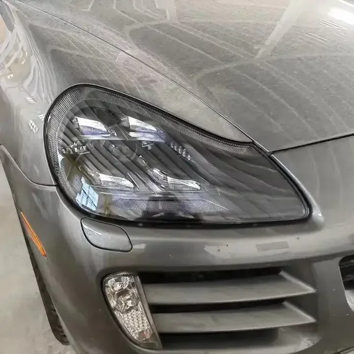 SJC обновленные 22-стильные светодиодные автомобильные фары для Porsche Cayenne 957 2007-2010