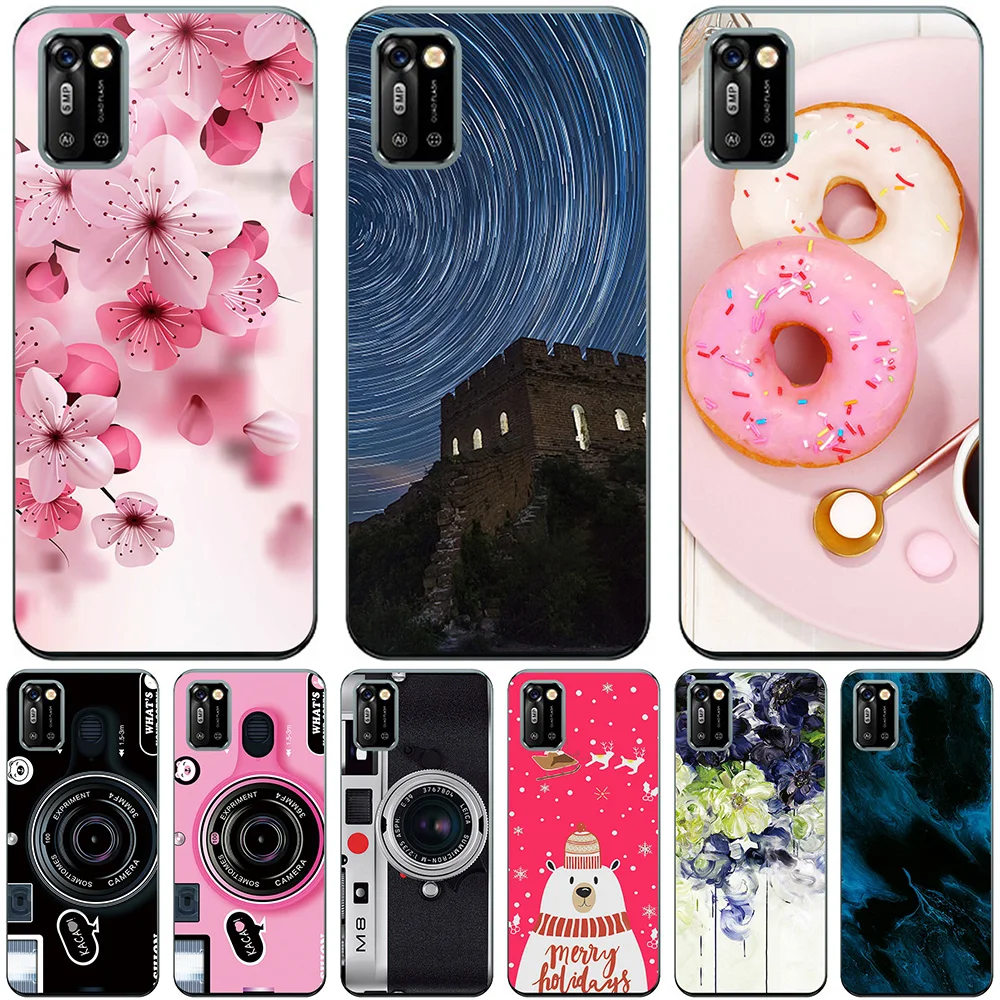 

Phone Bags & Cases For BQ Mobile BQ-6051G Soul 2021 6.09 inch Cover Soft Silicone TPU Fashion Marble Inkjet Painted Shell Bag