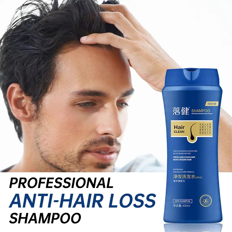 

Hair Growth Shampoo Anti-Thinning Shampoo Hair Care Products Natural Herbal Prevent Hair Loss Healthy Scalp for Men Women 400ml