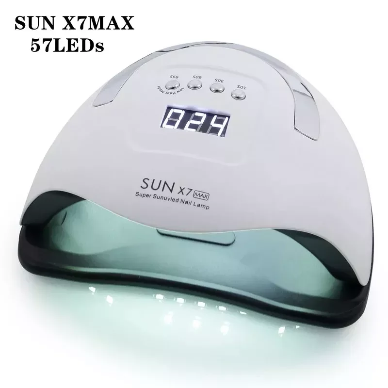 

NEW2023 SUN X10/X7MAX Nail Dryer UV LED Lamp With Auto Sensor LCD Display Nails UV Lamp For Gel Varnish Fast Curing Manicure Gel