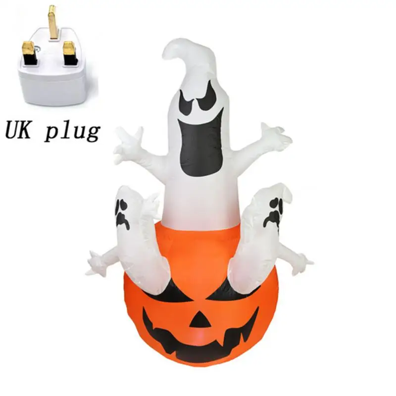 

Креативный ужасный реквизит, Надувное украшение для Хэллоуина, 3 призрака, декоративное украшение для сада, 1,8 м, украшение для Хэллоуина