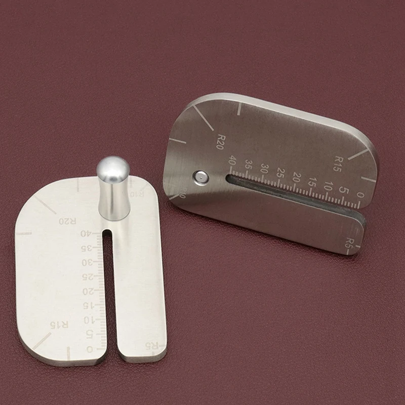 2 шт. линейка из нержавеющей стали для вытягивания кожи