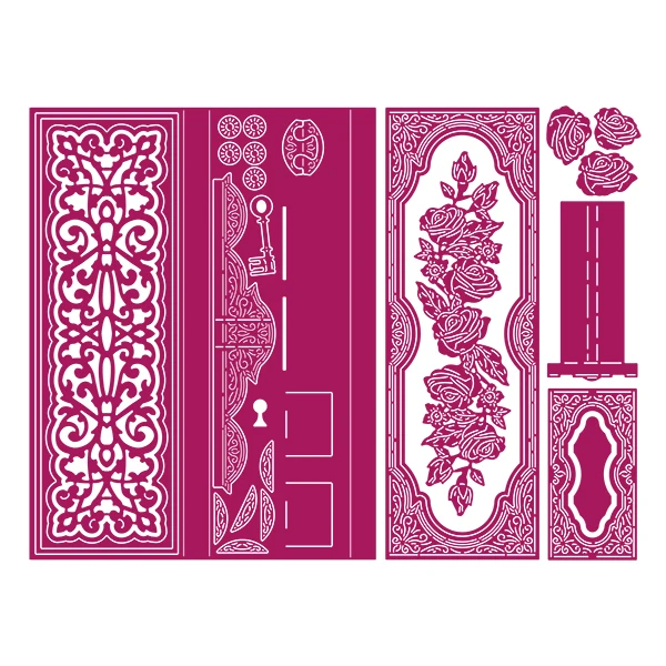 

Dynamic Card Shape Metal Cutting Dies for DIY Scrapbooking Crafts Dies Cut Maker Photo Album Template Handmade Decoration