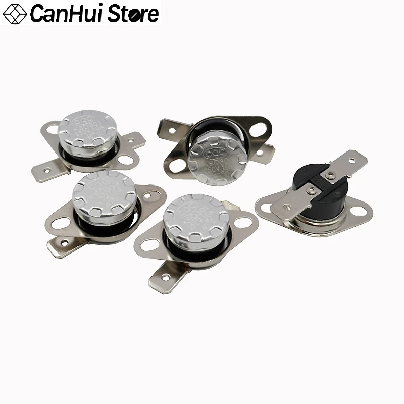 1шт нормально закрытый 10A / 250V KSD301 терморегулятор 40 50 65 70 85 90 100 110 115 120 125 135 140 145 150 155